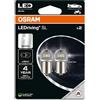OSRAM LEDriving SL, R5W, Bianco 6000K, Retrofit LED, solo uso fuoristrada, Doppio Blister (2 lampade)