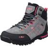 CMP Alcor 2.0 Mid Wmn Trekking Shoes Wp-3Q18576, Walking Shoe Donna, Graffite-Anemone, 40 EU