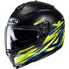 Hjc Casco Moto Integrale Hjc C70 PENTAS MC3HSF Nero Opaco Giallo