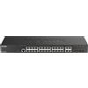 D-Link D-LINK SWITCH 24 PORTE GIGABIT MANAGED PLUS 4 COMBO 1000BASET/SFP DGS-2000-28