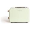 CREATE/TOAST RETRO/Tostapane per fette grandi Verde / 6 livelli di potenza, con fessure XL