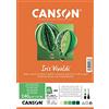 CANSON Iris Vivaldi - Confezione da 25 fogli di carta A4, 240 g/m², colore verde assortiti
