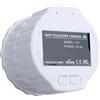 Dpofirs Fotocamera Telescopio WiFi, Oculare Elettronico Wireless, Registrazione Video 4MP 2K, Fotocamera Telescopio Digitale da 30 Mm a 50 Mm, Fotocamera Oculare Elettronico, per (WHITE)