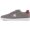 Champion Prestige MS Low, Sneakers Uomo, Grigio Scuro/Bordeaux (ES008), 40 EU