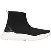 HUGO Leon_Hito_Knit, Scarpe da Ginnastica Donna, Black, 35 EU