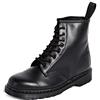 Dr. Martens, Scarpe Stringate Basse Brogue Unisex Adulto, Nero, 36 EU