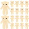 IMIKEYA 18 pezzi Mini Orsetto: Mini Orsetti Peluche Piccoli Orsi Peluche 11 cm - Piccolo Orso Giocattolo per Compleanno Matrimonio Favore San