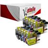 KIT 10 CARTUCCE XL COMPATIBILI CON BROTHER LC3217 NERO+COLORI - NO-NAME