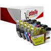 KIT 5 CARTUCCE COMPATIBILI CON BROTHER LC3217 NERO+COLORI - NO-NAME