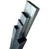 Fratelli Biasco barra tubolare rettangolare in ferro ZINCATO varie misure, lega S235JR (80x20x2mm)