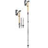 Leki Bastoncini Cressida FX Carbon, brownmetallic-Mint-Chocolate, 100-120cm