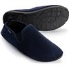 KOWAYI Pantofole Donna Da Casa Chiuse Comode Ciabatte Uomo Originali Ciabatta da Casa Per Unisex Blu 46/47