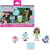 Spin Master Gabby's Dollhouse, Set 4 Personaggi in Campeggio