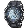 Armitron - Orologio sportivo da uomo, digitale, con cronografo, cinturino in resina, 40/8397, Nero