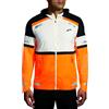 BROOKS 211519167 Run Visible Jacket 2.0 Giacca Uomo Ecru/Fluoro Flash/Black Taglia 35