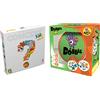 Asmodee Gioco da tavolo Concept Kids animali per tutta la famiglia, 8642, versione italiana & Dobble Kids Gioco di Carte, Edizione in Italiano (8231)