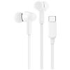 Belkin SoundForm Auricolari con filo e connettore USB-C, auricolari in-ear con microfono, cuffie USB-C per iPhone 15, iPad mini, Galaxy S24, dispositivi Android e altri (cuffie con microfono), bianco