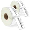 BETCKEY - 2 Rotoli 11355 Etichette Compatibile con DYMO S0722550, 19mm x 51mm, 1000 Etichette di Ritorno Utilizzo per LabelWriter 450 4XL NON per 550 o 5XL