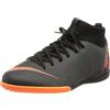 Nike Jr. Mercurialx Superfly VI Academy, Scarpe da Calcio Unisex-Bambini, Nero (Black/Total Orange-White), 38 EU