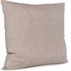 ANRO Federa per cuscino, per divano, decorativa, effetto lino, grigio beige, 40 x 40 cm, senza imbottitura