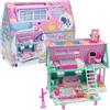 Cicciobello Amicicci Nuova Casa, Casa da Gioco Portatile con Soggiorno, Bagno, Camera, Giardino e Solarium, Giochi Bambini 3 Anni, Ideale Come Gameset per gli Amicicci, con Pratica Maniglia Trolley