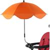 Xujuika Parasole Passeggino Universale, Ombrello Passeggino Con Morsetto, Parasole Per Sedia A Rotelle Da Spiaggia E Da Viaggio, Rotezione UV Regolabile, Ombrello Per Carrozzina Da Spiaggia
