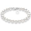 Comete Bracciale Donna Gioielli Comete Perle Argento BRQ 111 S