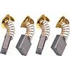 UFelice 4 spazzole in carbonio adatte per M-ki-a CB204 CB-204 utensili elettrici spazzole per motori GA9050 GA9050R GA9012C GA9067 9069 GA9030R 191957-7