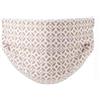 Set 2 mascherine stampate beige/r 2 pezzi