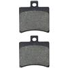 AHL 1 paio di pastiglie freno posteriori per moto Compatibili con APRILIA SR 50 Street (LC) (TE00/TEA00) 2003-2013/Atlantic 125/200/250 2003-2006 /RS 125 (Radial Caliper model) 2T 2006-2014