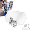 DREAMIZER Parabrezza moto, Universale parabrezza moto, Parabrezza e Deflettori per YZF R1 R3 R6 TMAX XMAX 300 Tracer 900 FZ6 CBR250 CBR600 PCX125 V-Strom 250 650XT SV650s R1200GS F800GT Tiger 800