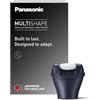 Panasonic ER-CFC1-A503 MULTISHAPE [Sistema Modulare per la Cura della Persona] Testina per la Pedicure, Lima Elettrica per Piedi, Rimuovi Pelle Dura, Micro-Ceramica, Nero