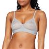 Triumph Amourette Charm N01 Reggiseno Senza Ferretto, Grigio (Chrome 3602), 2B (Taglia Produttore: 75B) Donna