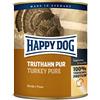 Happy Dog Carne in scatola di tacchino Pur, 800 g, confezione da 6 (6 x 800 g)