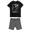 Disney Star Wars Uomo Pigiama Corto (Nero,XL)