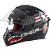 O'NEAL | Casco moto | Enduro Adventure Street | Standard di sicurezza DOT e ECE 22.05, calotta ABS, visiera parasole integrata | Challenger Helmet Wingman | Adulto | Nero | Taglia S