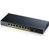 Zyxel GS1900-10HP Gestito L2 Gigabit Ethernet (10/100/1000) Supporto Power over Ethernet (PoE) Nero