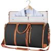 Xiixuuj Borse Porta Abiti Per Il Viaggio Dei Vestiti, Borsone Viaggio Convertibile, Con Custodia Per Scarpe, Borse Porta Abiti Viaggio Grande Capacità, Borsa Per Valigie Sospesa 2 In 1