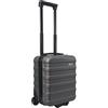 Cabin Max Anode 40x30x20 cm, Espandibile 40x30x25 cm Bagaglio a mano rigida per sedile inferiore, 24 l, Wizz Air, Eurowings (grigio)