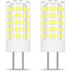 BROLSKUN Gy6.35 - Lampadina LED di ricambio per alogena, 12 V, attacco JC, 40 W, 50 W, lampadina LED bianca, 4 W, piccola lampadina a LED, 6000 K, confezione da 2