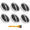 Chuancheng Filtri HEPA lavabili Chuancheng per aspirapolvere wireless Roidmi X20/X30/X30 Pro/F8 Pro (6 pezzi)
