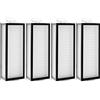 Chuancheng 4 Pz Filtro Hepa Ricambio Accessori Per Xiaomi Roborock Q7 Max / Q7 Max+/ Q7 / Q7+/ Q8 Max/ Q8 Max +Q5 Pro/ Q5Pro +/ T8 Robot Aspirapolvere