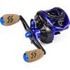 Sougayilang Baitcasting Super Smooth Power 7.0:1 Gear Ratio Mulinello da Pesca 9+1 Schermato Anti-Corrosione Cuscinetti a Sfera