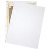 Niik Tela Set 2 Tele Pittorica in Cotone Trama Media 70 x 100 x 1,7 cm con Graffe Posteriori da Dipingere per Pittori Pittura Telaio Telato alla Francese, Bianco
