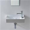 Scarabeo Soft lavamani, 1501BK, Soft bianco [Lavabi > Lavamani]