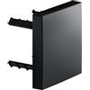 Keuco IXMO pannello di copertura per sezionatore tubi, squadrato, 59949370002, IXMO nero opaco [Rubinetteria Bagno > Accessori di Montaggio per Rubinetteria Bagno]