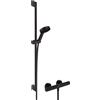 hansgrohe Pulsify Select S rubinetto doccia esterno con termostatico, 24271670, Pulsify Select S nero opaco [Rubinetteria Bagno > Rubinetteria Doccia]
