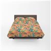 osama home GUZZINI Classic - Completo Letto Cotone Percalle con Lenzuola Una Piazza e Mezza 180x280 + 1 Lenzuolo con Angoli Coprimaterasso Una Piazza e Mezza 125x200 Materasso 30cm + 2 Federe Cuscino Letto 50x80