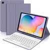 JADEMALL Custodia con Tastiera per Samsung Tab S6 Lite 10.4 2024/2022, Italiano QWERTY Tastiera Magnetica Staccabile con Supporto Pencil per Samsung Galaxy Tab S6 Lite, Viola