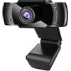 Anykuu Webcam 1080p Full HD con microfono USB Webcam Compatibile con Windows per Laptop PC Desktop USB 2.0 Supporto vari strumenti di chat e software di videoconferenza